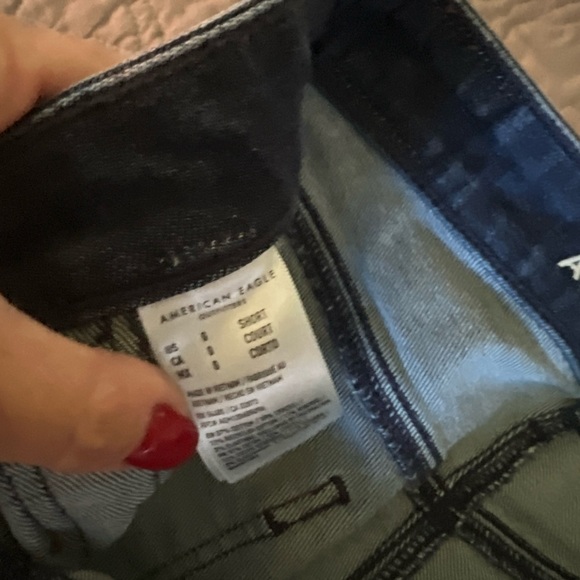 American eagle wide leg jeans, size 0 short - Picture 6 of 9